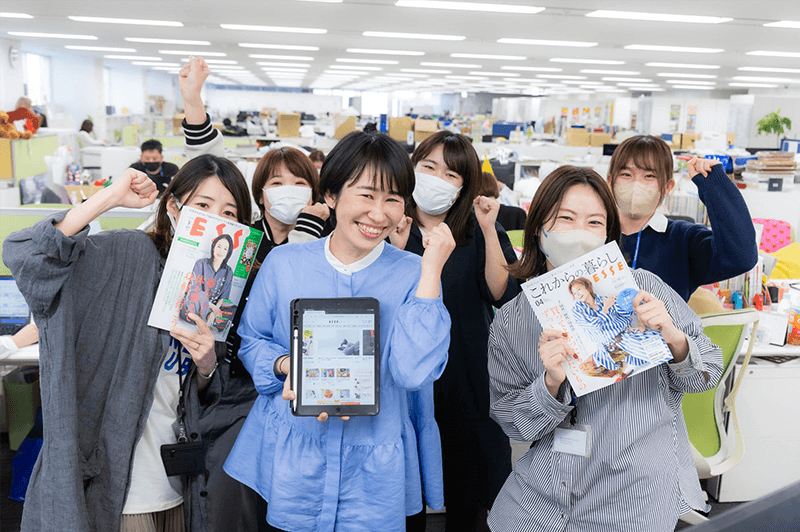 ESSE online編集部 編集長 山田佳代子 挿絵写真02